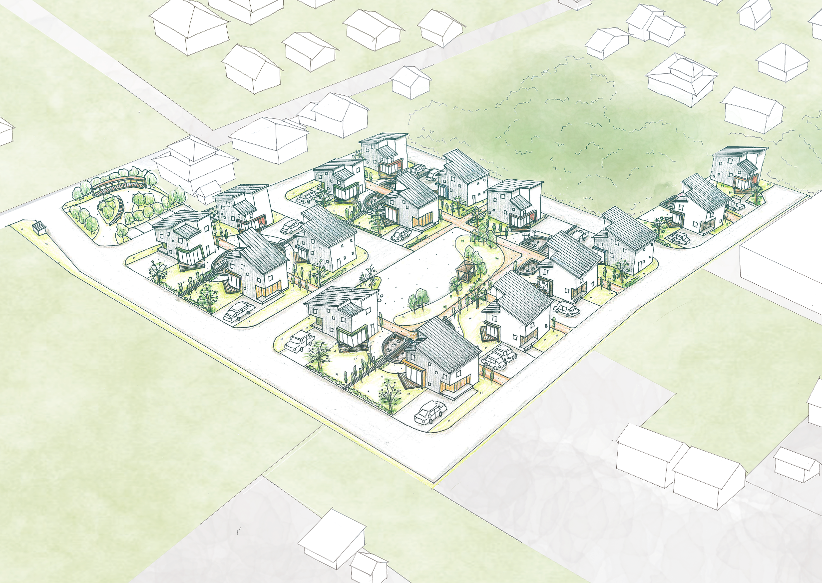 子育て世帯向け住宅整備のページです。