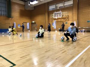 オリパラスポーツフェス　ブラインドサッカー