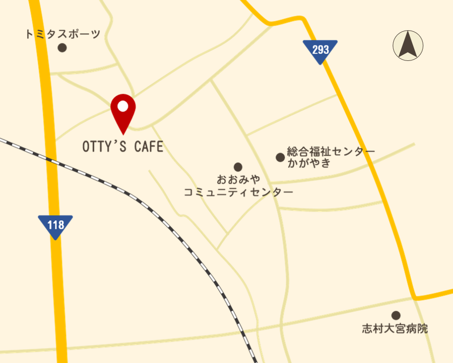 子育て世代にやさしいカフェ会場案内図