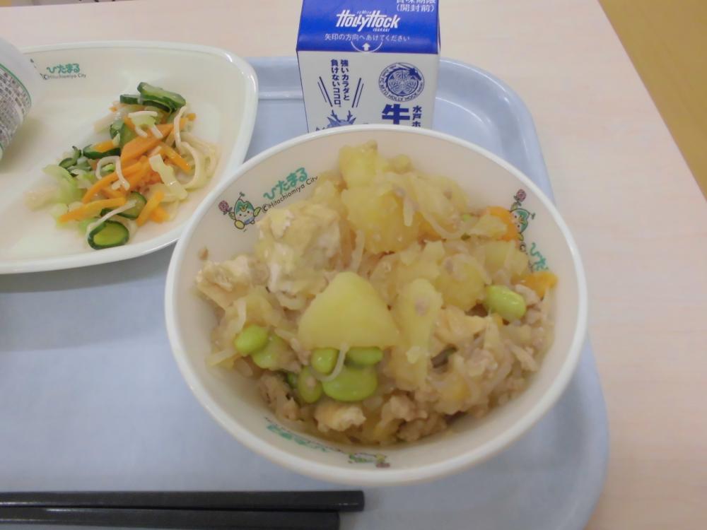 じゃがいものそぼろ煮 (2)
