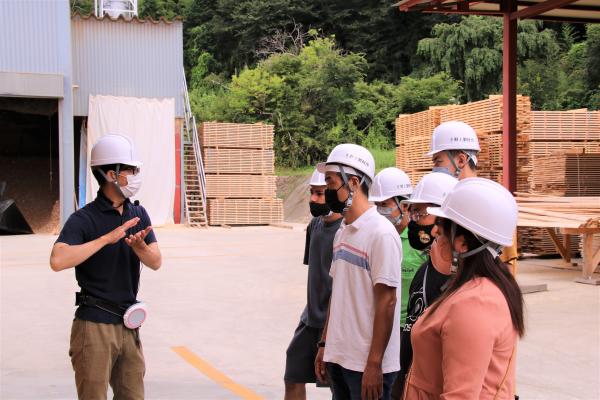 林業・アクティビティ編2日目 製材所見学