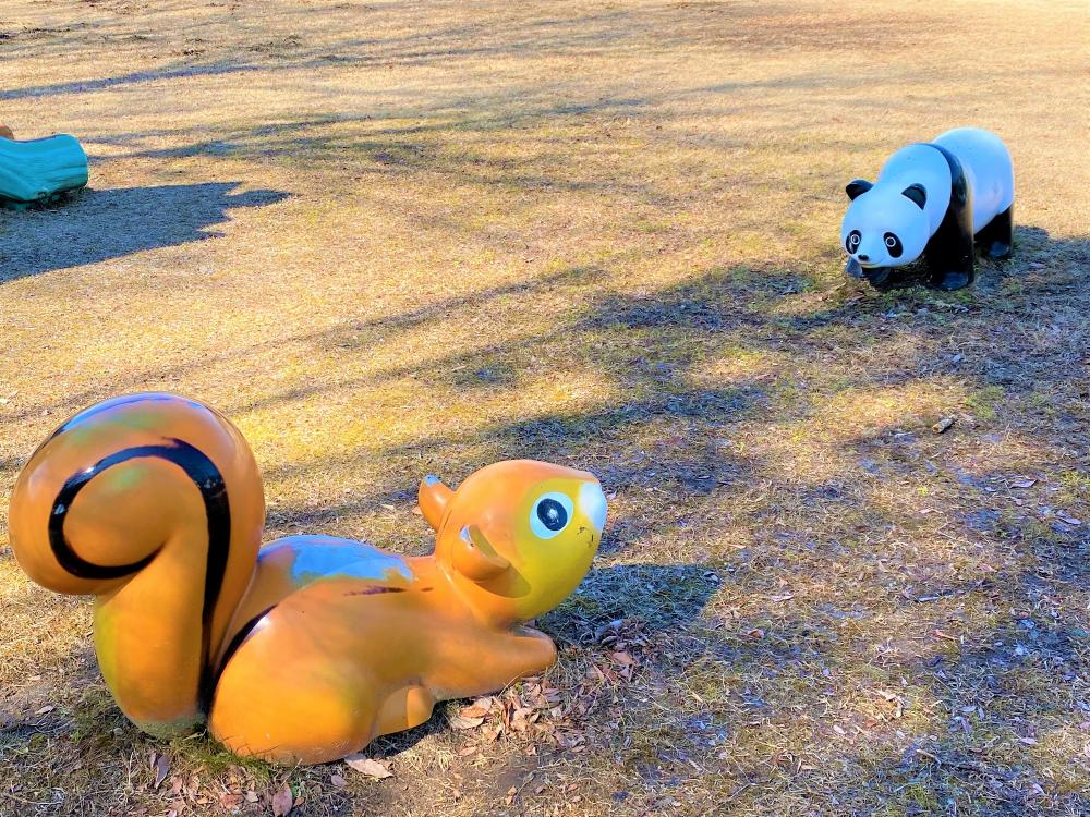 動物のオブジェ