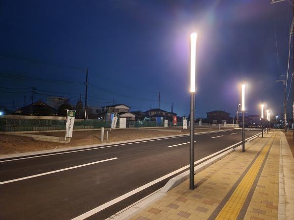 【完成夜】市道11219号線外道路工事