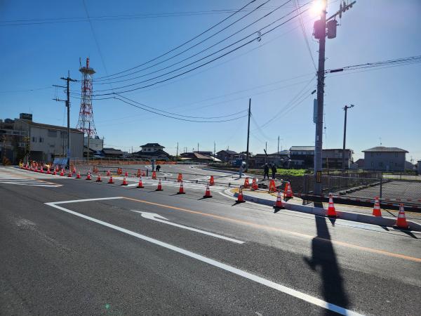 【R5.11.21】市道10181号線県道側