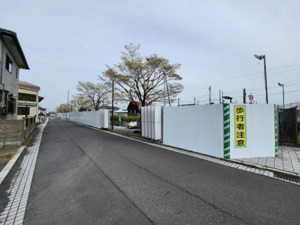 【R6.4.18】駅西仮囲い状況3