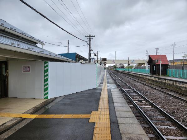 【R6.4.24】常陸大宮駅ホーム状況1