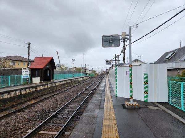 【R6.4.24】常陸大宮駅ホーム状況2