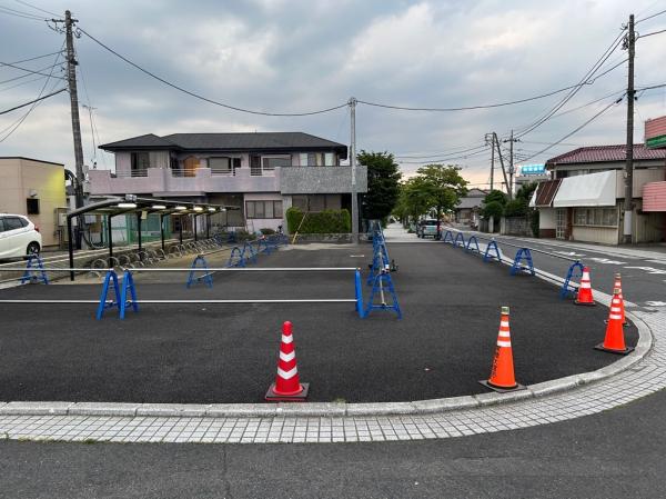 駅北仮設駐輪場