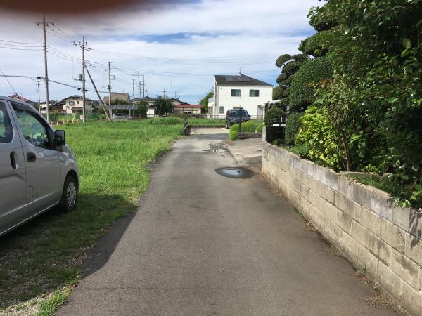 【着工前】上町地内道路整備工事