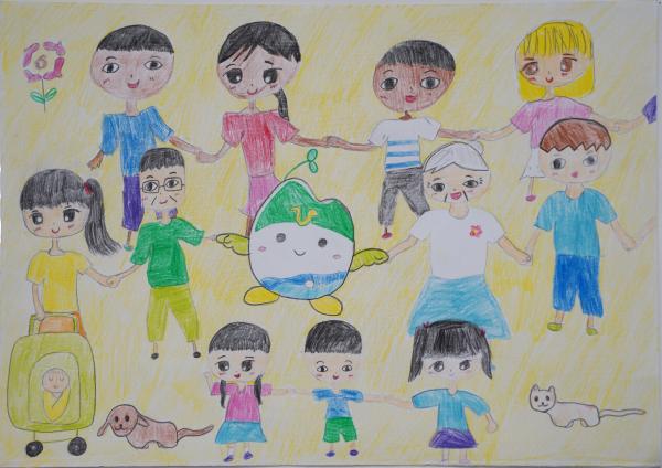 大宮小2年　小野瀬さん　絵画