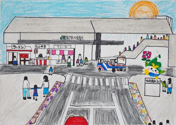 大宮西小5年　飛田さん　絵画