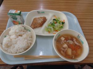 有機の日記念の給食