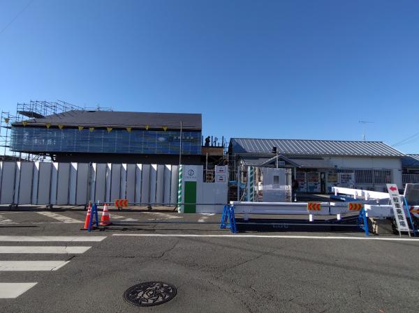 【R7.1.9時点】駅舎工事2