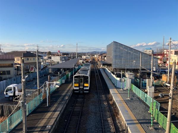 【R7.1.20時点】駅舎工事1