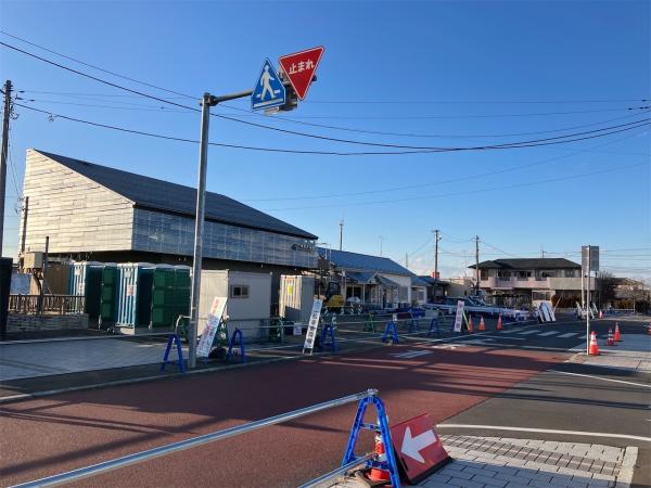 【R7.1.20時点】駅舎工事2