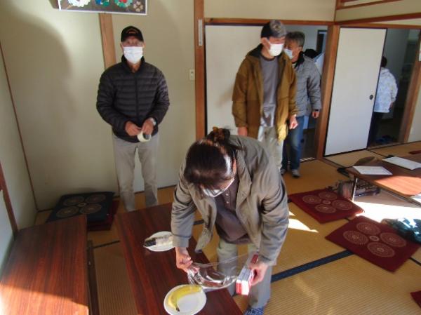 屋内退避訓練（下岩瀬）