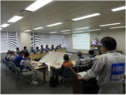 R7原子力災害広域避難訓練（災害対策本部）