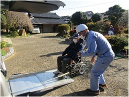 R7原子力災害広域避難訓練（要支援者等避難支援訓練）