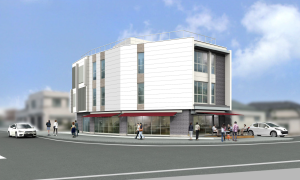 テナントビル完成予想図