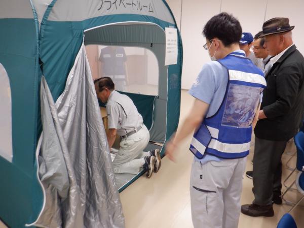 R7訓練_避難所資機材展示